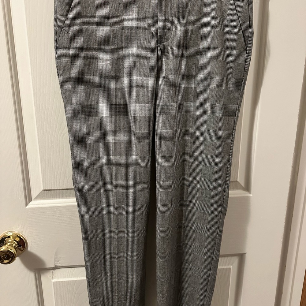 J. Crew Gray Dress Pants Tailored Wool-Blend